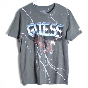 GUESS X A$AP Rocky Lightning Eagle Tee Medium